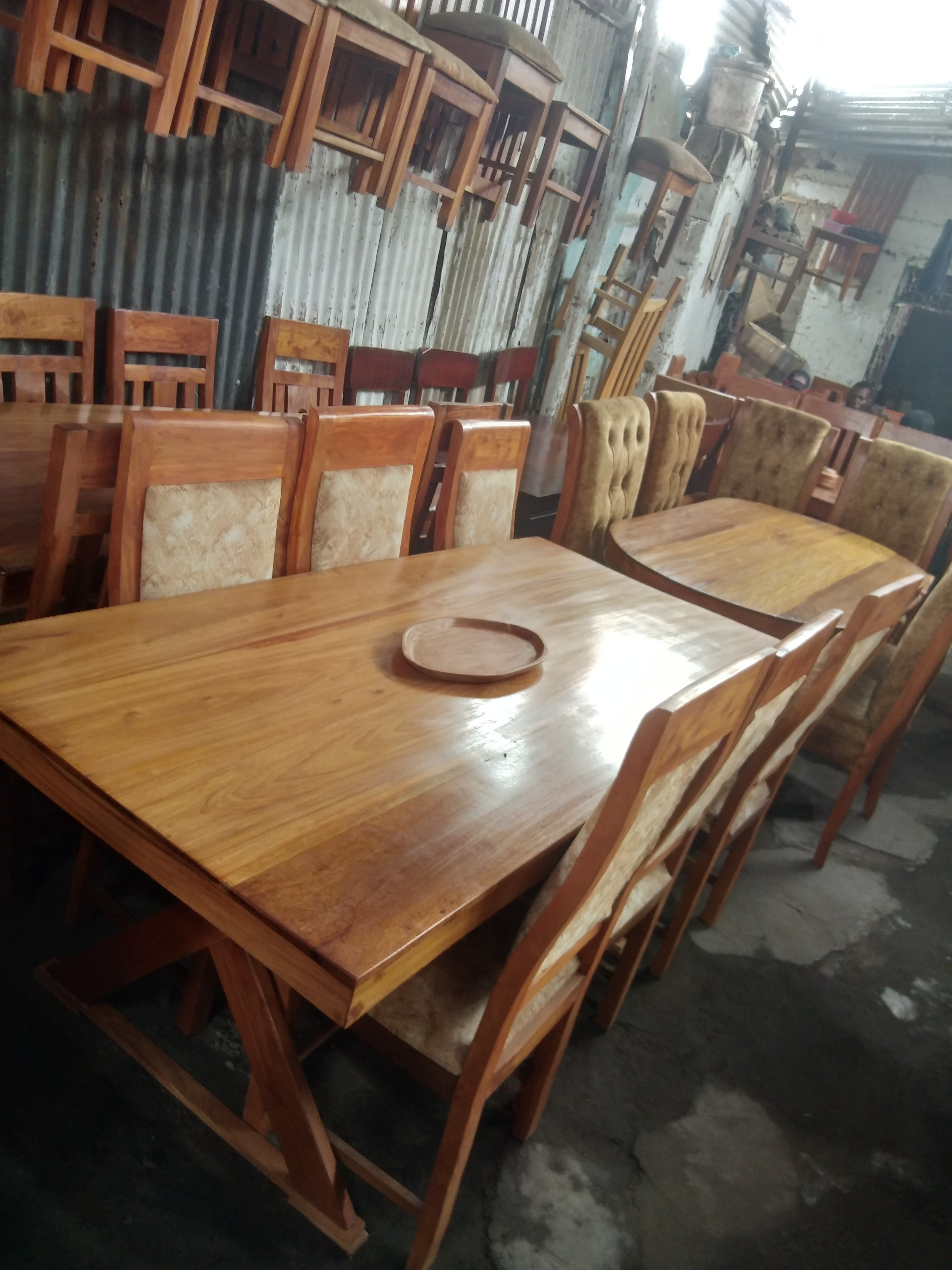 Classic Dining Set with Free Drinks Tray